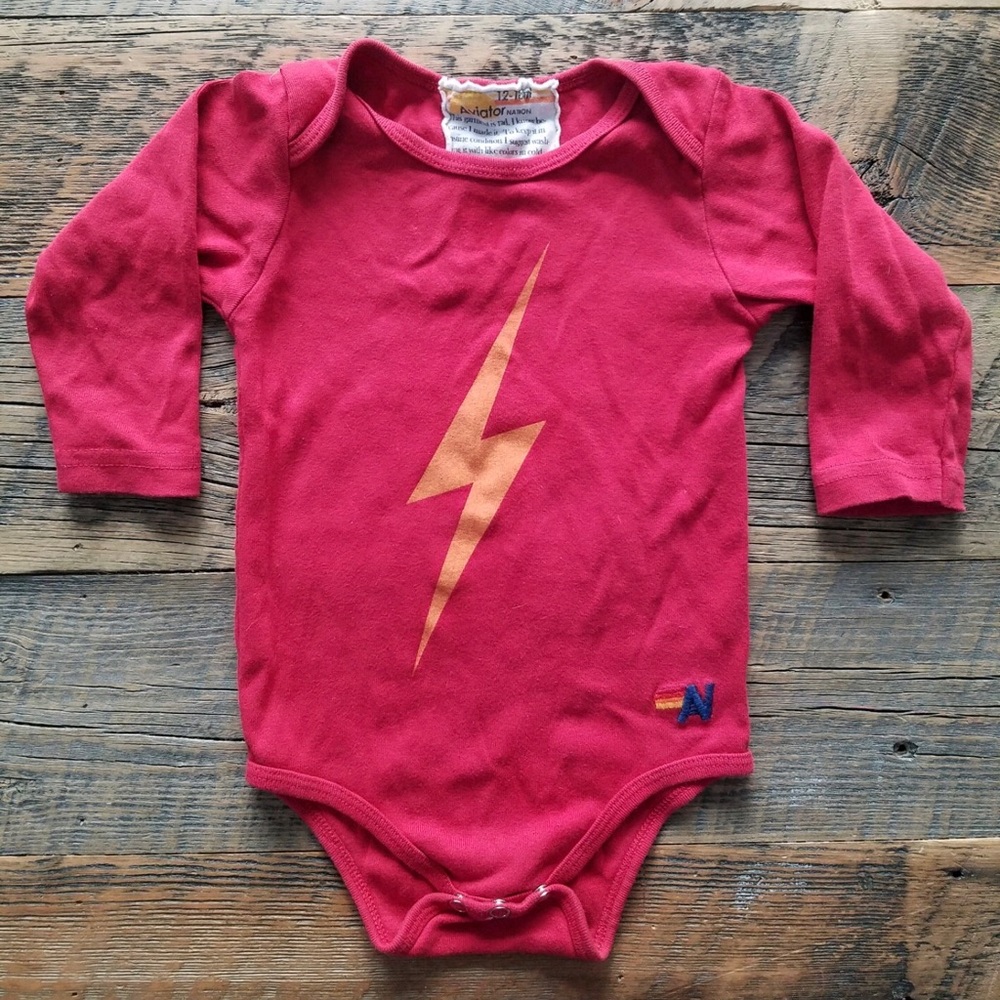Aviator Nation long-sleeved body suit